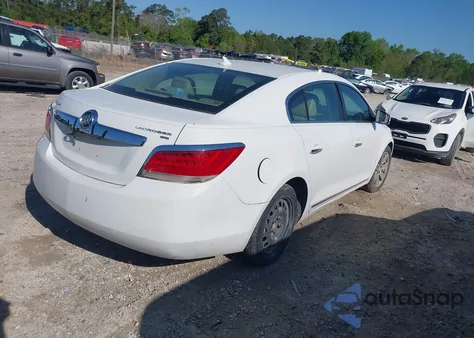 2010 Buick Lacrosse Cxl из США, поврежденный, VIN 1G4GC5EG9AF163121